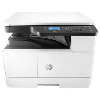 پرینتر اچ‌پی تک رنگ سه کاره با چاپ لیزری مدل LaserJet MFP M438n، سایز چاپ A3، مجهز به پورت 101704220