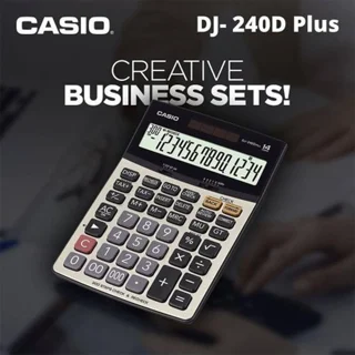 ماشین حساب کاسیو مدل DJ-240D Plus 101800526