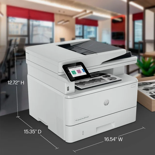 پرینتر اچ پی تک رنگ چهار کاره با چاپ لیزری مدل LaserJet Pro MFP M428fdw، سایز چاپ A4، قابل 101705277