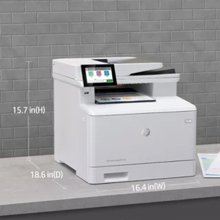 پرینتر اچ ‌پی رنگی چهار کاره با چاپ لیزری مدل Color LaserJet Pro MFP M479fnw، سایز چاپ A4، 101704053