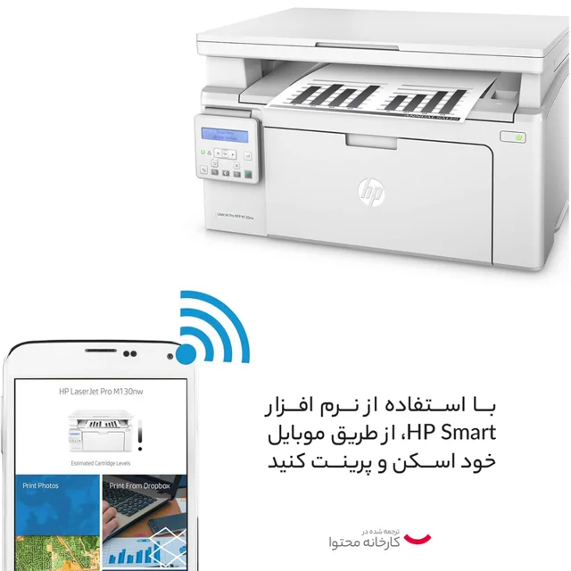 پرینتر چندکاره لیزری اچ پی مدل LaserJet Pro MFP M130nw 101705530