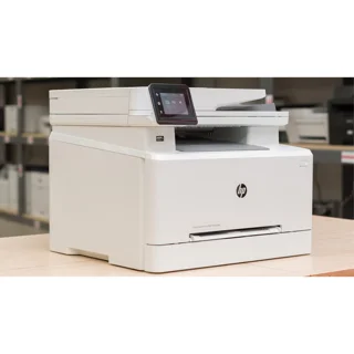 پرینتر اچ ‌پی رنگی چهار کاره با چاپ لیزری مدل Color LaserJet Pro MFP M283fdw، سایز چاپ A4، 101704305