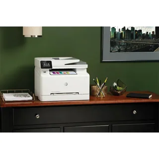 پرینتر اچ ‌پی رنگی چهار کاره با چاپ لیزری مدل Color LaserJet Pro MFP M283fdw، سایز چاپ A4، 101704309