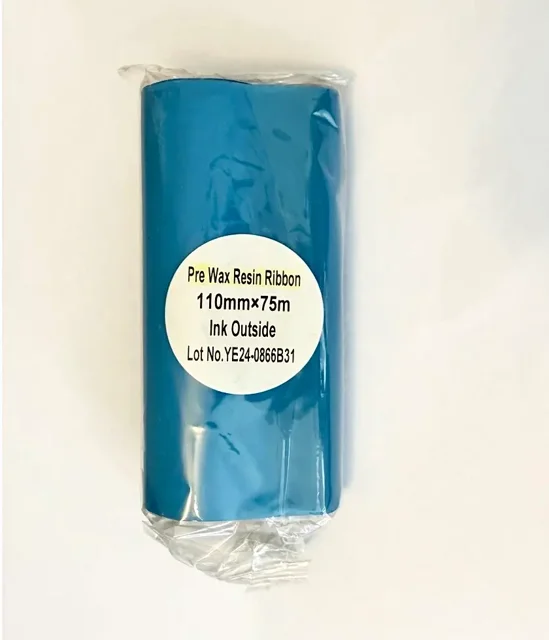ریبون پرینتر لیبل زن  مدل Pre-Wax Resin 110*75